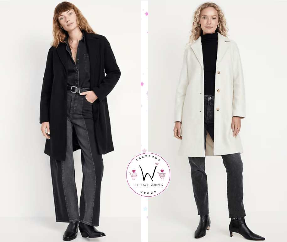 Old Navy Relaxed Coat!